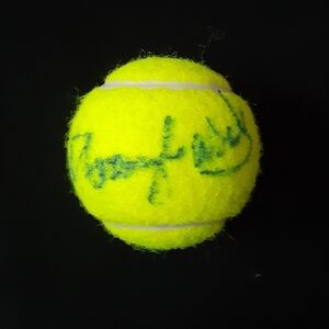 Rosie Casals signed autograph ball Billie jean king steffi graf serena williams